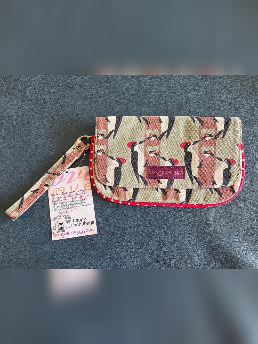 Bungalow 360 Canvas Wristlet